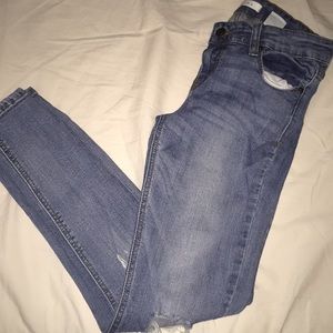 Boutique shop jeans